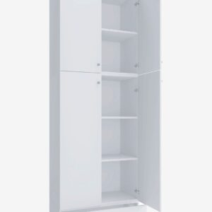 VCM – Vcm Garderob Lona Xxl gångjärnsdörrar – Med låda – Vit – Skåp – Från Homeroom