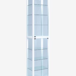 VCM – Vcm Golvstående vitrinskåp Kavisa Xl – Vit – Skåp – Från Homeroom