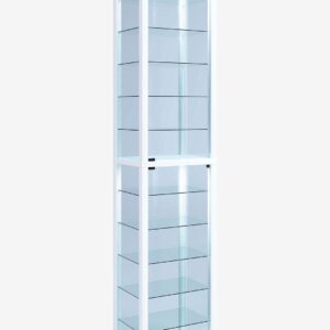 VCM – Vcm Golvstående vitrinskåp Kavisa Xxl – Vit – Skåp – Från Homeroom