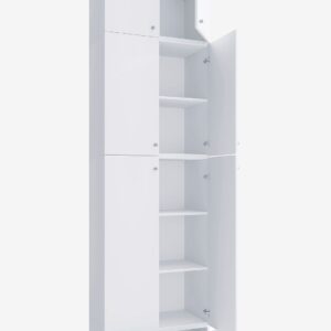 VCM – Vcm Kontorsskåp Lona Xxl gångjärnsdörrar – Med tillbehör & låda – Vit – Skåp – Från Homeroom