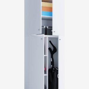 VCM – Vcm Skåp för städning Lona – Vit – Skåp – Från Homeroom