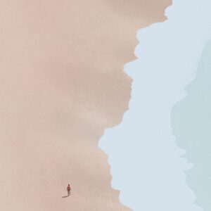 Venture Home – Poster Beach – Beige – Posters – Från Homeroom