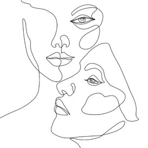 Venture Home – Poster Faces – Svart – Posters – Från Homeroom