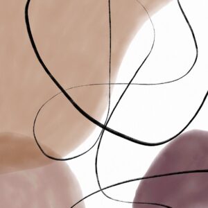 Venture Home – Poster Lines – Beige – Posters – Från Homeroom