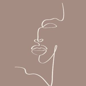 Venture Home – Poster Siluette – Brun – Posters – Från Homeroom