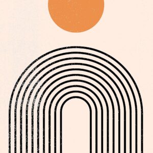 Venture Home – Poster Tempel – Beige – Posters – Från Homeroom