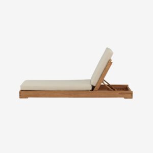 Venture Home – Solstol Sun Lounge – Beige – Loungemöbler – Från Homeroom