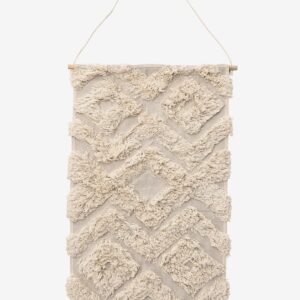 Venture Home – Vägghängande Matta Hilda – Vit – Posters & tavlor – Från Homeroom