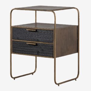 WOOOD – Sängbord Polite – Mässing – Sängbord – Från Homeroom