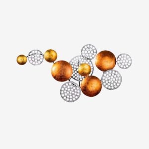 Wallity – Väggdekor av metall Sheena – Silver – Posters & tavlor – Från Homeroom