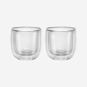 ZWILLING – Temugg Sorrento 240 ml 2-pack – Transparent – Koppar & muggar – Från Homeroom