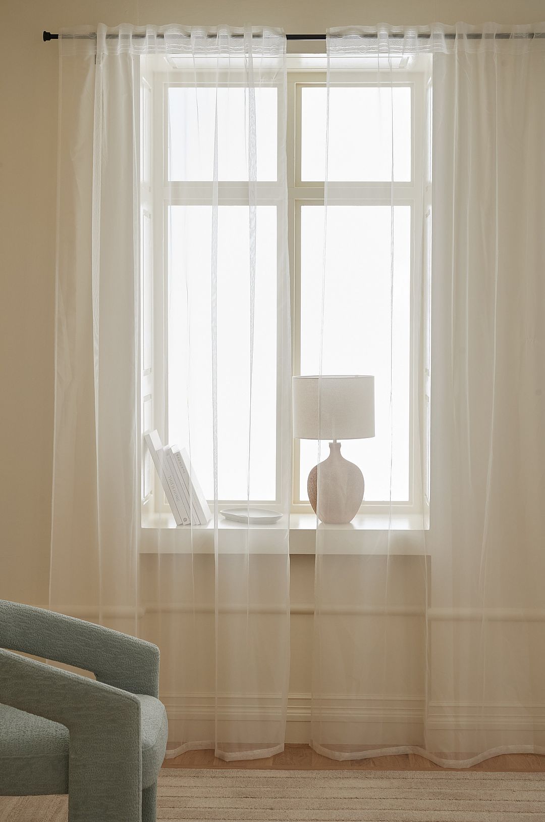 &Home – Multibandslängd Delilah 2-pack – Vit – Veckbandslängder – Från Homeroom