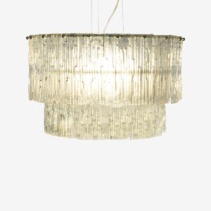 Aneta Lighting – Hänglampa Abelone – Silver – Takpendlar – Från Homeroom