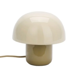BORDSLAMPA 20cm Offwhite/Khaki