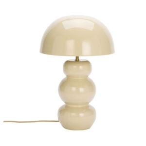 BORDSLAMPA Ljusbeige