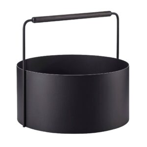 Blomus – Vedkorg Ashi Large 45 cm – Svart – Korgar – Från Homeroom