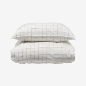 Borås Cotton – Bäddset Lumi – Brun – Påslakanset – Från Homeroom