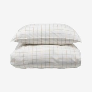 Borås Cotton – Bäddset Lumi – Brun – Påslakanset – Från Homeroom