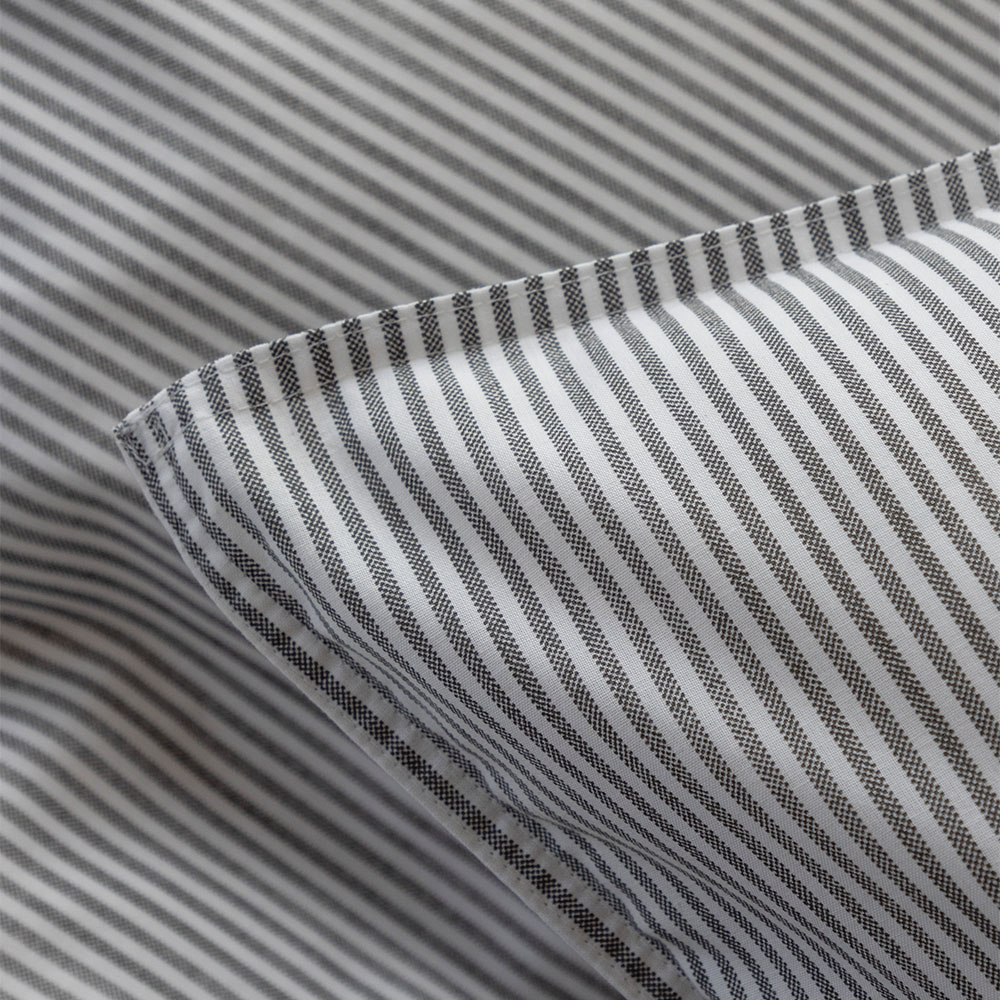 Borås Cotton Cille Påslakanset 230×220 Grå