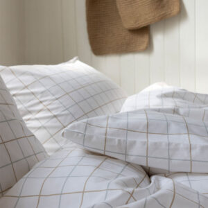 Borås Cotton Lumi Påslakanset 230×220 Taupe