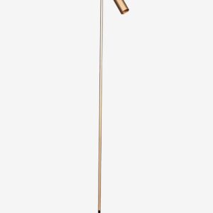 By Rydéns – Golvlampa Curve Höjd 146cm – Guld – Golvlampor – Från Homeroom