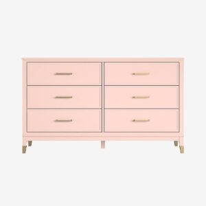 CosmoLiving by Cosmopolitan – Byrå med sex lådor Westerleigh – Rosa – Byråar – Från Homeroom