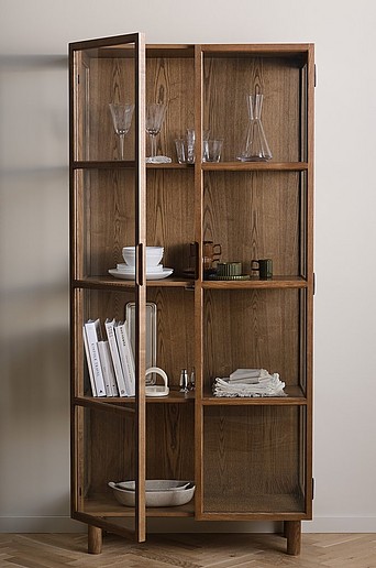 DAFNES vitrinskåp 195 cm