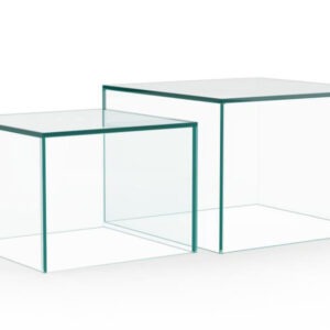 DAISY Soffbord Glas 2-set Klar