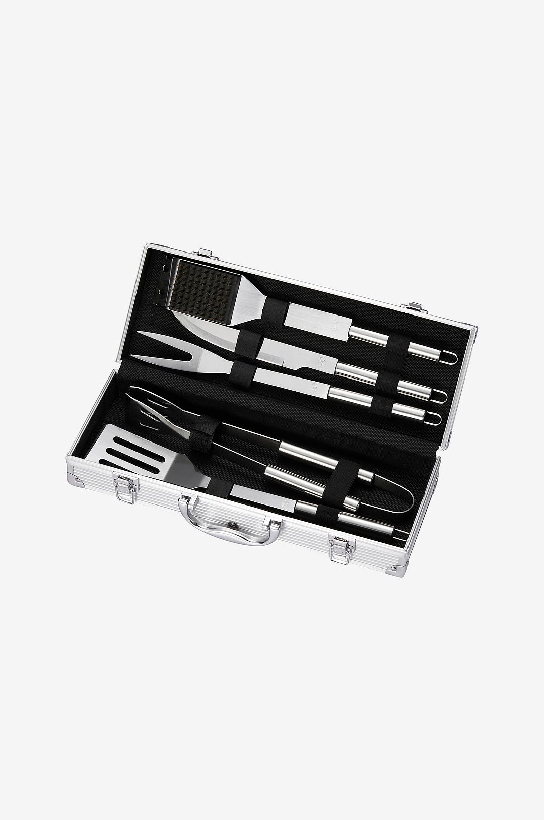 Dorre – Grillset 5 delar – Silver – Grilltillbehör – Från Homeroom