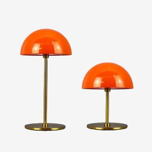 Dyberg Larsen – Along 2 bordslampor i miniformat – Orange – Bordslampor – Från Homeroom