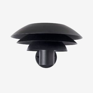 Dyberg Larsen – Vägglampa DL31 utomhus – Svart – Fasadbelysning – Från Homeroom