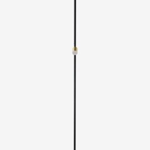 EGLO – Golvlampa Conivarino Svart/Brushed brass – Mässing – Golvlampor – Från Homeroom