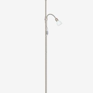 EGLO – Golvlampa Up 2 With Reading Light – Vit – Golvlampor – Från Homeroom