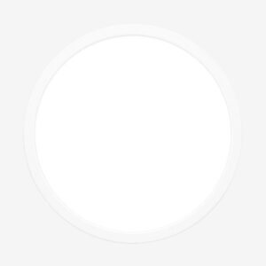 EGLO – Infälld belysning Fueva 6 Round White 278 mm – Vit – Spotlights – Från Homeroom