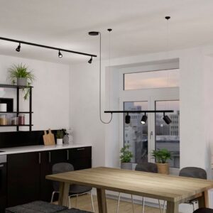 EGLO – LED-spot Easyt Tube Svart – Svart – Spotlights – Från Homeroom