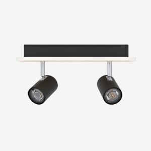 EGLO – LED-spot Rimbocchi 2 lampor – Svart – Spotlights – Från Homeroom