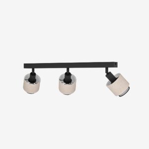 EGLO – LED-spot Rosley Black /.Linen – Svart – Spotlights – Från Homeroom