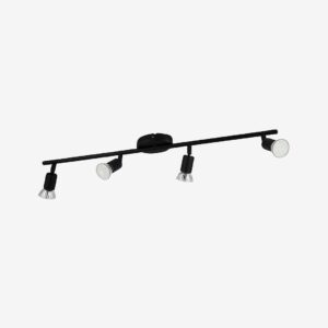EGLO – Spotlight Buzz-Led With 4 Lights – Svart – Spotlights – Från Homeroom