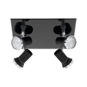 EGLO – Spotlight Tamara 1 Square – Svart – Spotlights – Från Homeroom