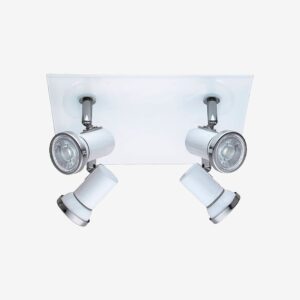 EGLO – Spotlight Tamara 1 Square – Vit – Spotlights – Från Homeroom