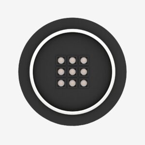 EGLO – Taklampa Balazote Round – Svart – Taklampor – Från Homeroom