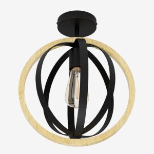 EGLO – Taklampa Basildon – Svart – Taklampor – Från Homeroom