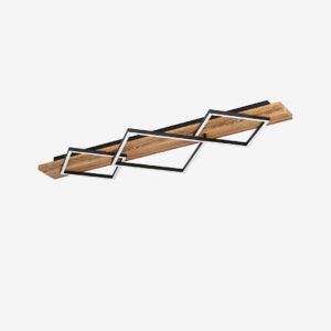 EGLO – Taklampa Boyal 3 Svart/Rustic Brown – Svart – Taklampor – Från Homeroom