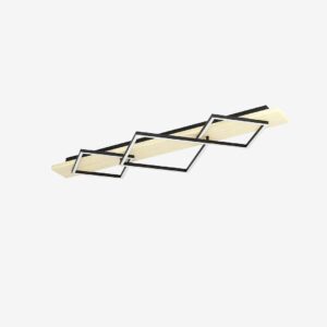 EGLO – Taklampa Boyal 3 svart/brun – Svart – Taklampor – Från Homeroom