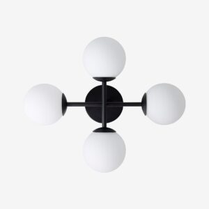 EGLO – Taklampa Castrovido 4 svart – Svart – Taklampor – Från Homeroom