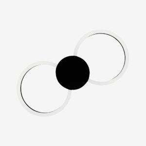 EGLO – Taklampa Venticello 1 svart/vit – Svart – Taklampor – Från Homeroom