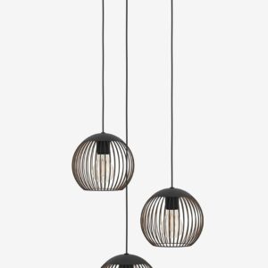 EGLO – Takpendel Almanzora Round With 3 Lamps – Koppar – Takpendlar – Från Homeroom