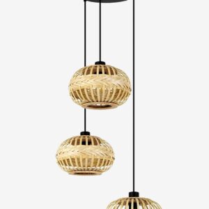 EGLO – Takpendel Amsfield Round With 3 Lamps – Svart – Takpendlar – Från Homeroom