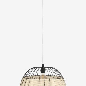 EGLO – Takpendel Anwick Black /Rattan 500 mm – Svart – Takpendlar – Från Homeroom