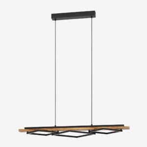 EGLO – Takpendel Boyal Svart/Rustic Brown – Brun – Takpendlar – Från Homeroom